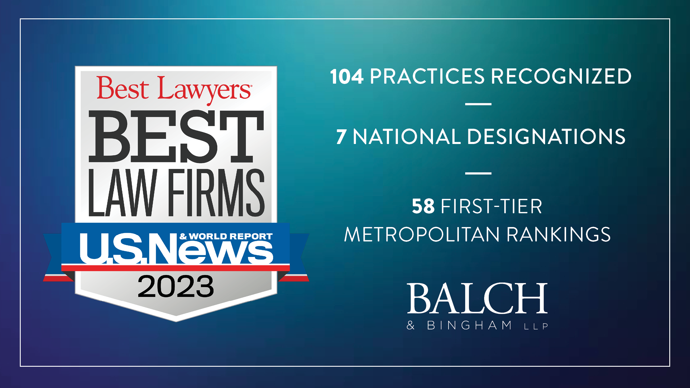 104 Balch & Bingham Practices Recognized in U.S. News - Best Lawyers ...